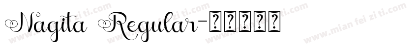 Nagita Regular字体转换